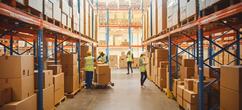 manufacturing team involved in demand forecasting