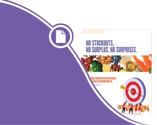 Foodservice Forecasting & Perishable Order Management