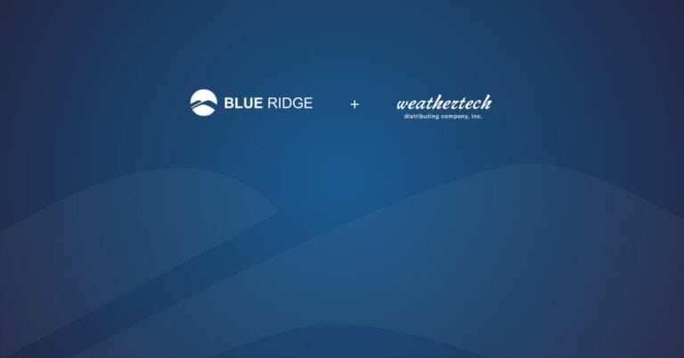 Weathertech Distributing selects Blue Ridge Global to Optimize Inventory and Improve Customer Service