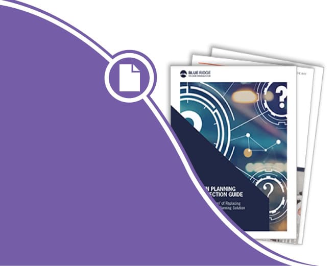 Why Is A Change Needed? Supply Chain Planning Solutions Selection Guide