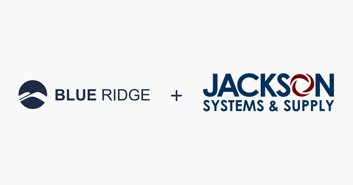 Jackson Systems & Supply Improves Planning Precision with Blue Ridge