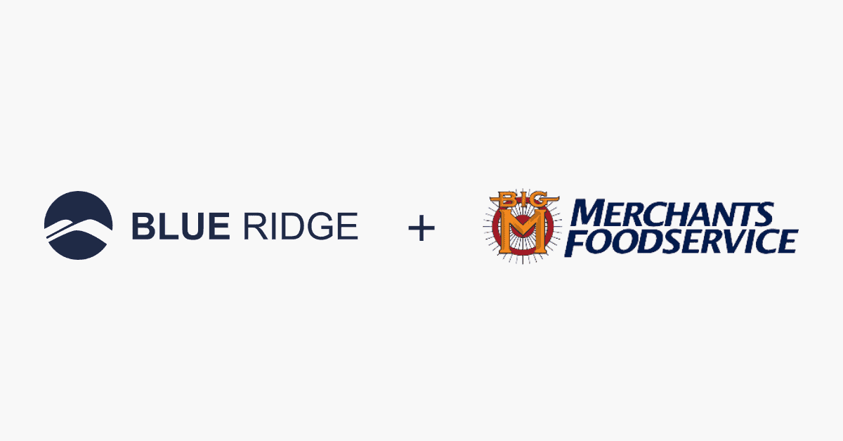 Merchants Foodservice Chooses Blue Ridge Supply Chain Solutions