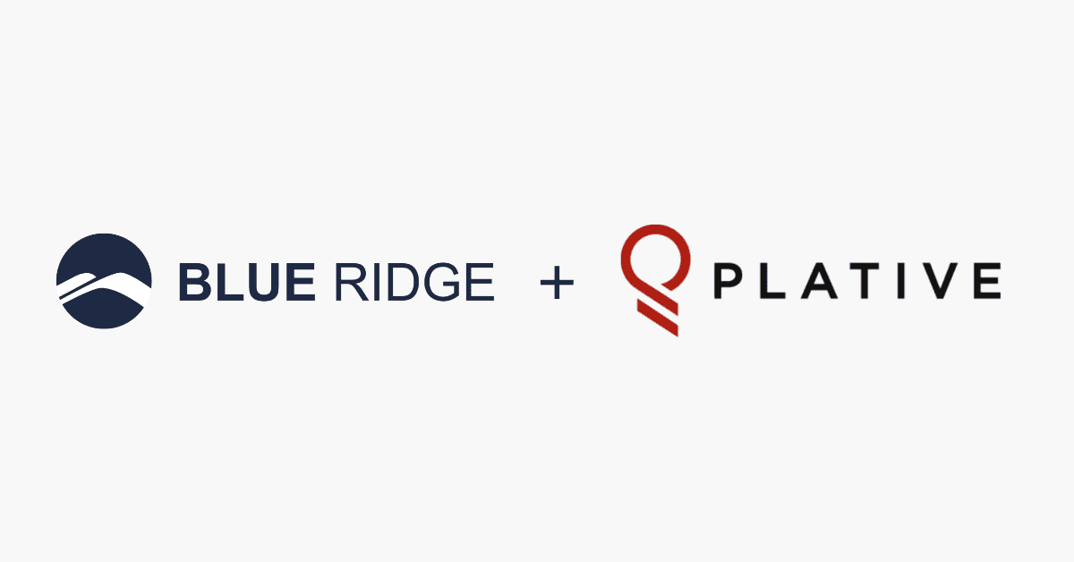 Blue Ridge and Plative Team Up for Supply Chain Technology Enhancements