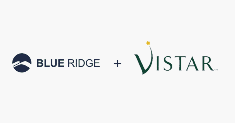 Vistar Recommends Blue Ridge's Solution for Scalability, Configurability & Expertise