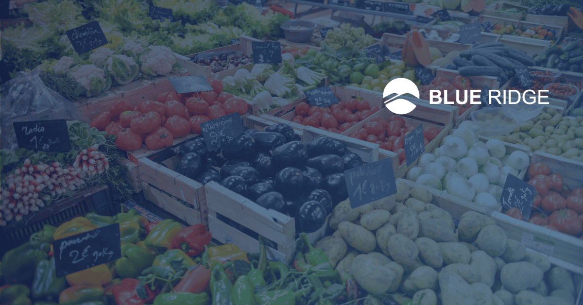 Food Distributor Uses Blue Ridge Dashboard to Reduce Forecasting Time by 75%