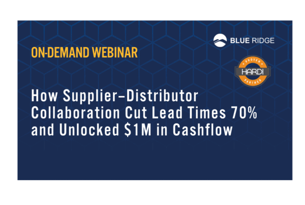 Webinar: From Forecasts to Strategic Decisions: Bridging the Distributor-Supplier Gap